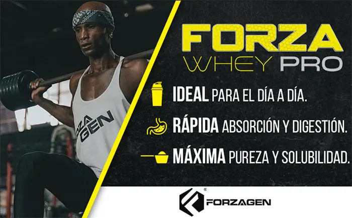 Forza Whey Pro Forzagen (Beneficios) (Proteína de suero premium sabor galleta y crema) | ProtFit.com