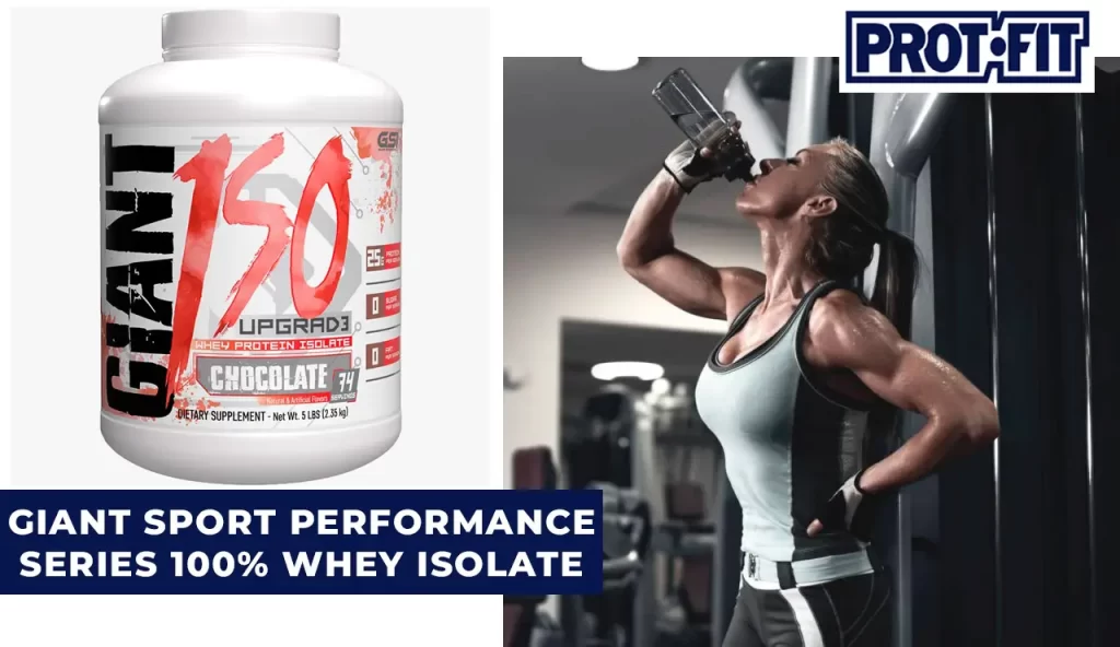 Giant Sports Performance Series 100% Whey Isolate (Proteína Aislada de Suero de Leche) (sabor chocolate) | ProtFit.com